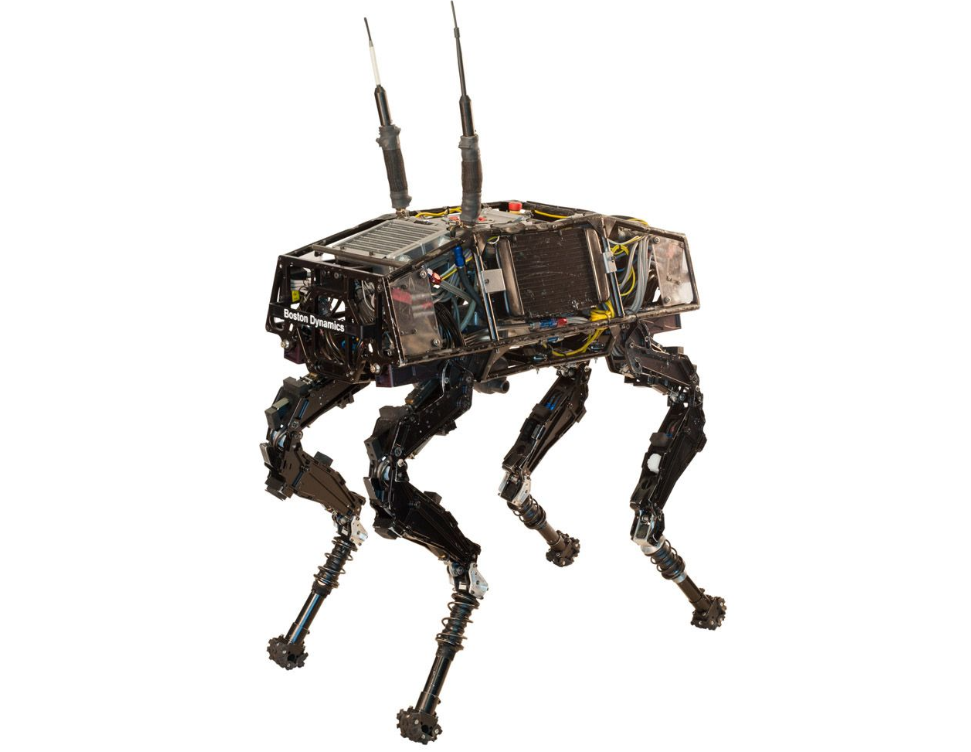 Boston Dynamics BigDog pioneering rough-terrain quadruped robot