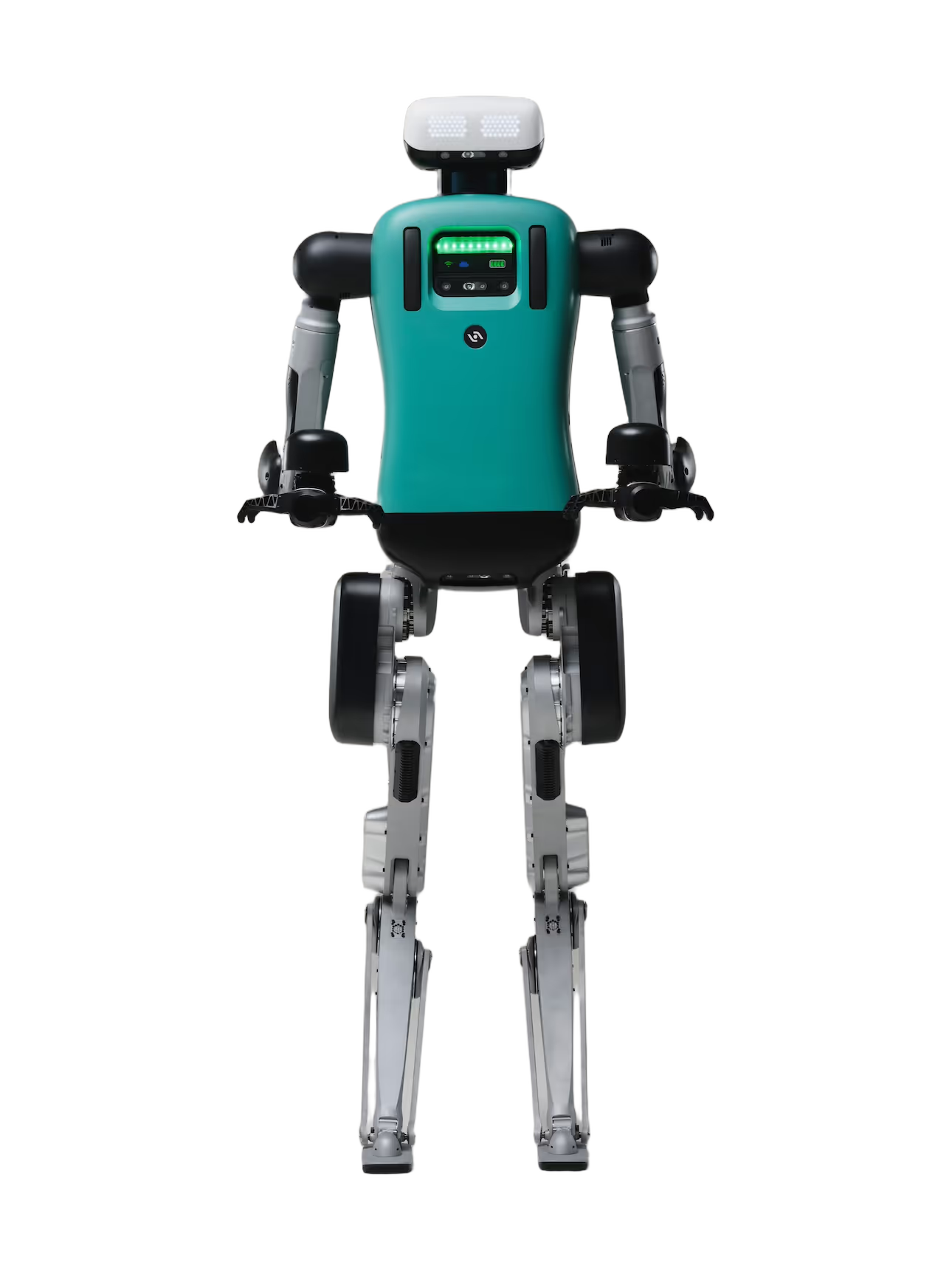 Agility Robotics Digit 5, standing humanoid robot, manufacturer product photo