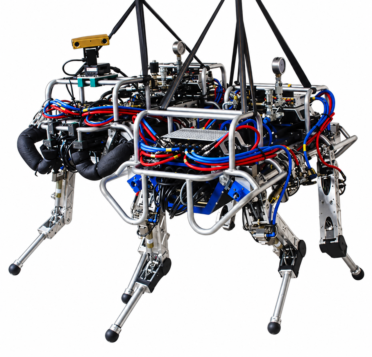 IIT HyQ original hydraulic quadruped research robot