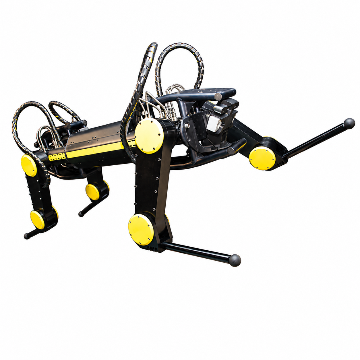 IIT HyQ2Max robust hydraulic quadruped research robot