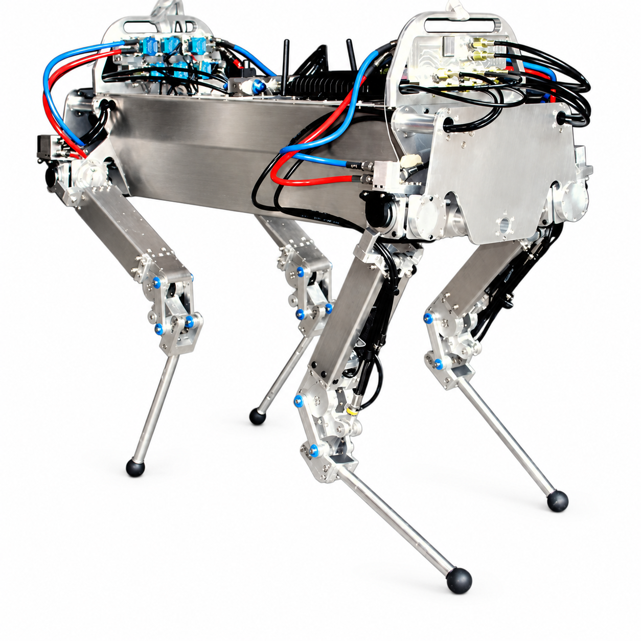 IIT MiniHyQ lightweight hydraulic quadruped research robot